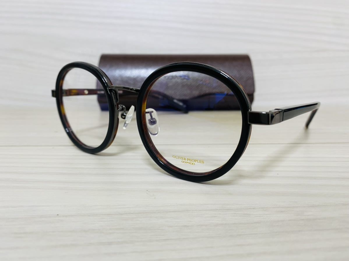 OLIVER PEOPLES オリバーピープルズ 眼鏡フレーム OV1221 5127★Reeves★ラウンド ボストン 未使用 美品_画像2