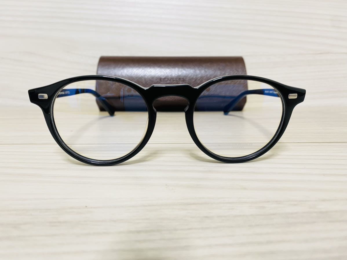 OLIVER PEOPLES オリバーピープルズ メガネフレーム OV5217S 1031/P2★Gregory Peck★ウェリントン 黒縁 ボストン 伊達眼鏡 未使用 美品 _画像1