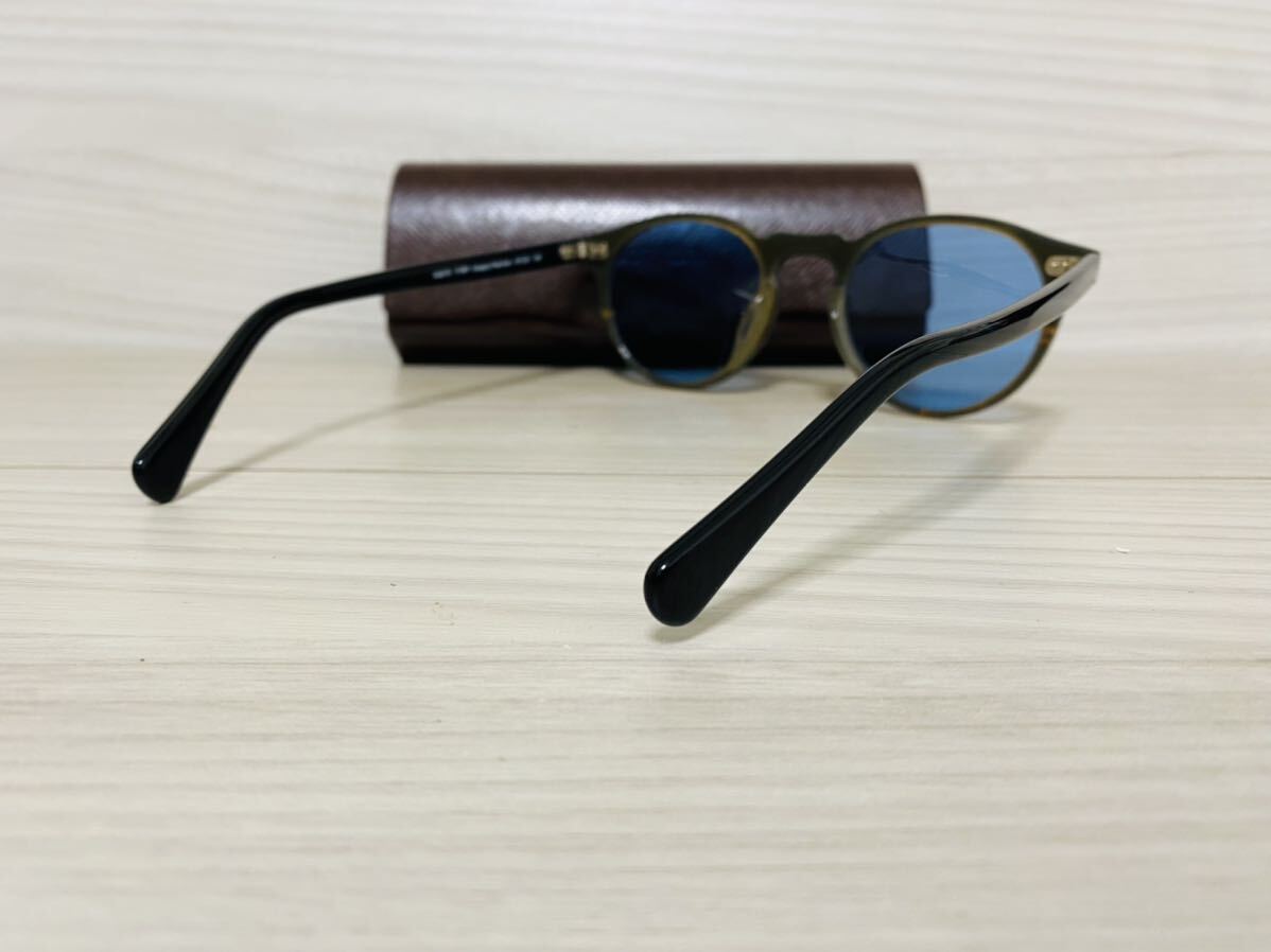 OLIVER PEOPLES オリバーピープルズ サングラス OV5217S 1178P1★Gregory Peck Sun★カラーレンズ 伊達眼鏡 未使用 美品_画像5