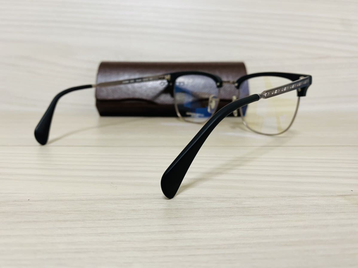 OLIVER PEOPLES オリバーピープルズ メガネフレーム OV5989 5005★Petfi★艶消しブラック 伊達眼鏡 人気モデル 未使用 美品 _画像5