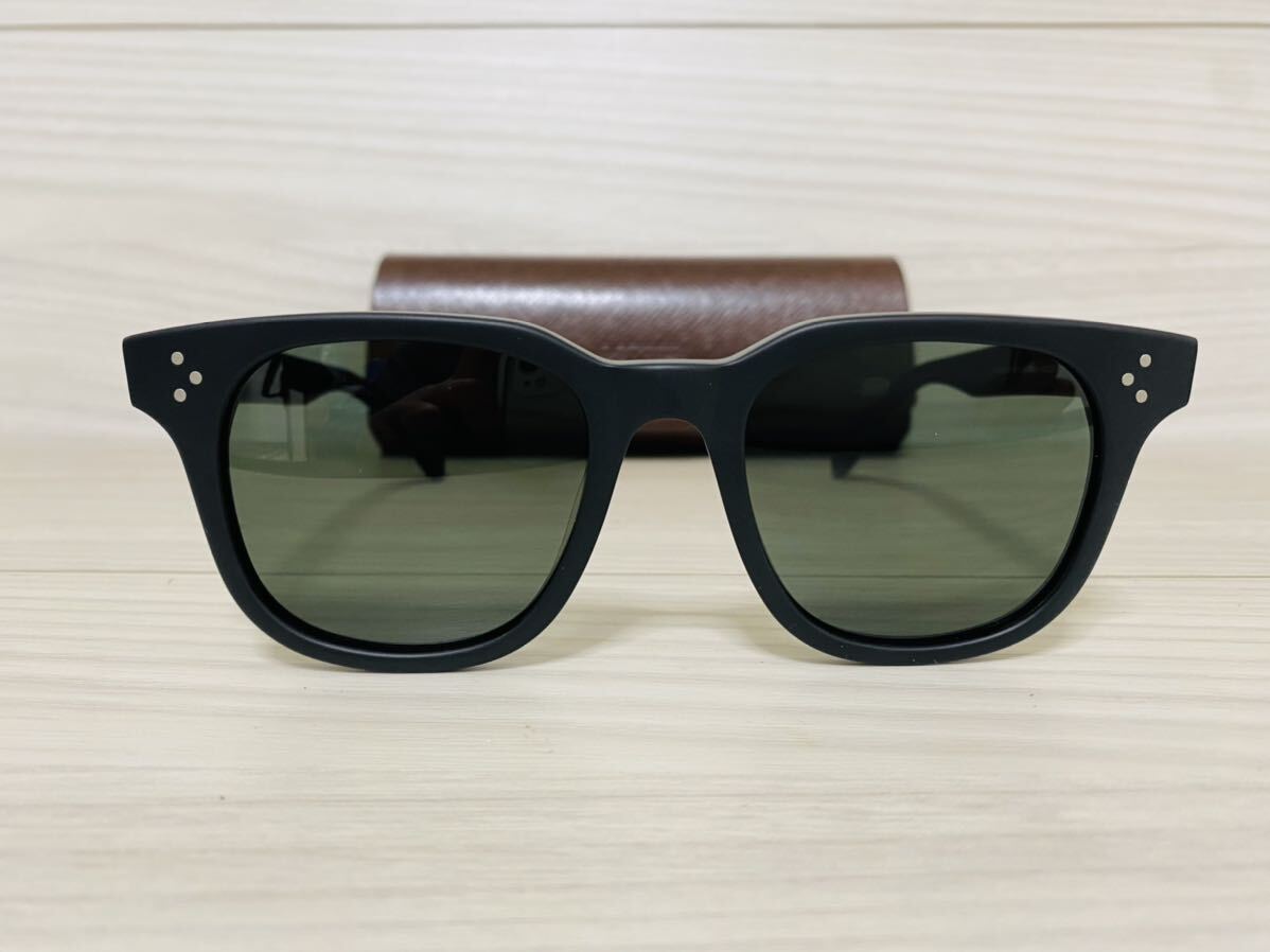 OLIVER PEOPLES オリバーピープルズ サングラス OV5236-A 1031/R4★Afton★艶消し 黒縁 ウェリントン 伊達眼鏡 未使用 美品 _画像1