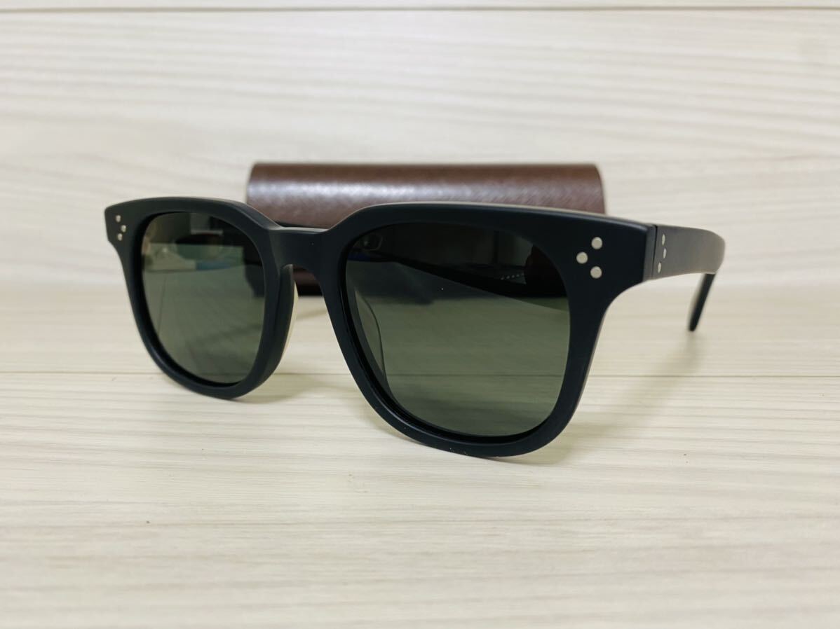 OLIVER PEOPLES オリバーピープルズ サングラス OV5236-A 1031/R4★Afton★艶消し 黒縁 ウェリントン 伊達眼鏡 未使用 美品 _画像2