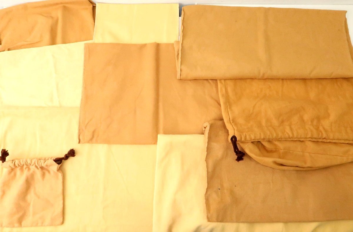 10枚セット ヴィトン 大小さまざま バッグ用 保存袋 布袋 2356_画像2