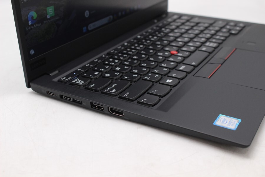 充放電回数36回 美品 フルHD 14型 Lenovo ThinkPad X1 Carbon Windows11 八世代 i7-8650U 16GB NVMe 512GB-SSD カメラ 無線 管:1556m_画像3