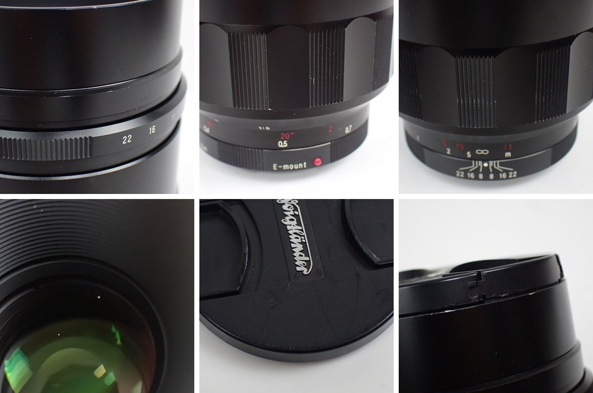 ★Voigtlander/フォクトレンダー ソニーEマウント用 大口径マクロレンズ MACRO APO-LANTHAR 65mm F2 Aspherical/ジャンク扱い&1938900675_画像9