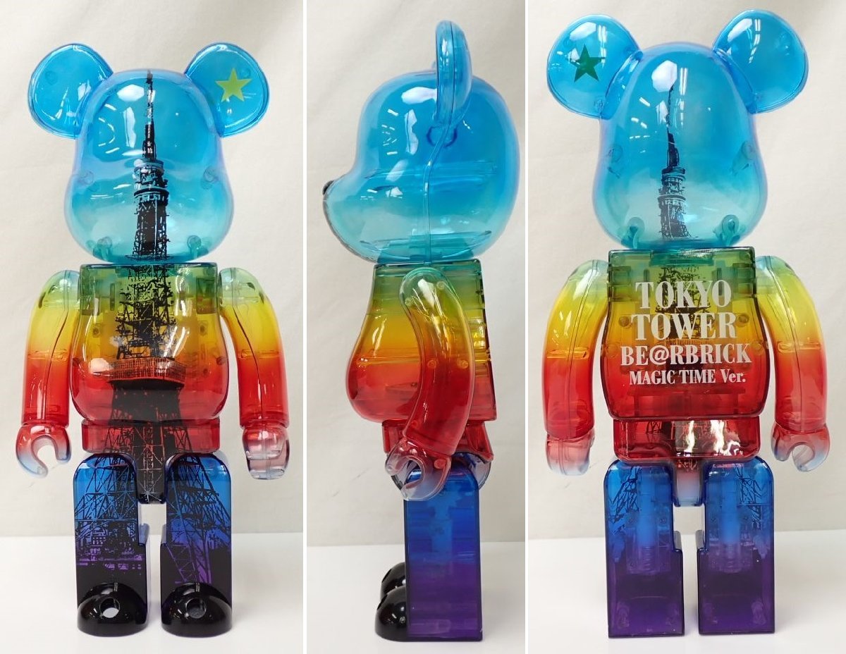 □MEDICOM TOY/メディコムトイ BE@RBRICK/ベアブリック 東京タワー 400％ MAGIC TIME Ver/外箱付き&1263700207_画像2