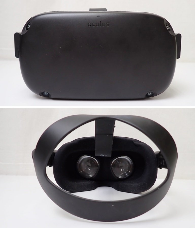 ★Oculus Quest/オキュラスクエスト 128GB VRゴーグル MH-B/2019年製/動作品/コントローラー・マニュアル・外箱付き&1963500011_画像2