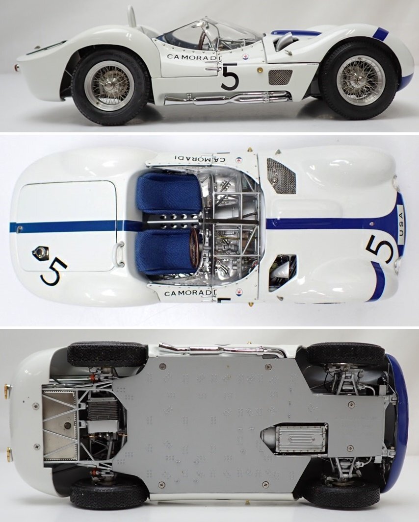 *CMC 1/18 minicar Maserati Tipo 61 Birdcage Sieger 1000km-Rennen Nurburgring 1960 #5 M-047/ racing car / model &1380601676