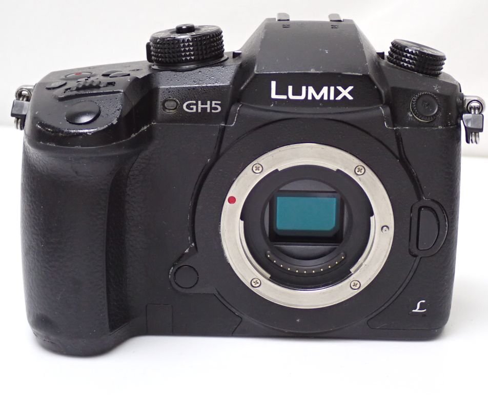 ★Panasonic/パナソニック ミラーレス一眼カメラ LUMIX DC-GH5 ボディ/マイクロフォーサーズ/2033万画素/付属品有/ジャンク扱い&1938900630_画像2