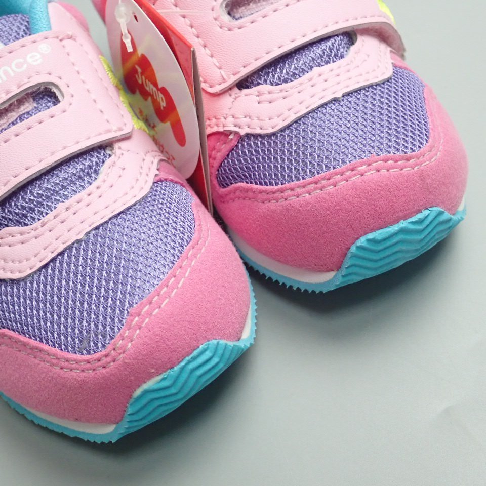 ★未使用 New Balance/ニューバランス INFANT キッズスニーカー 13.5cm/ピンク×パープル/FS996-PUI/外箱付き/ベビーシューズ&0875700128_画像5