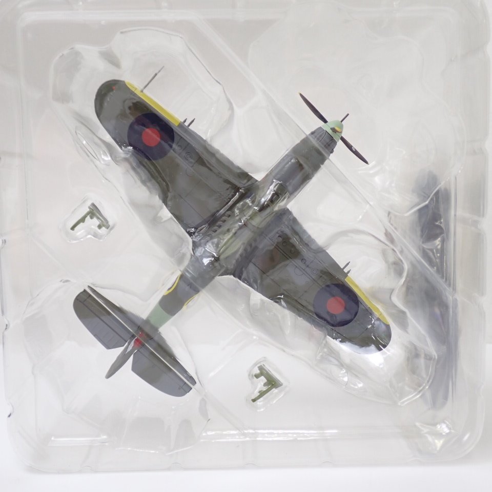 ★未使用 HOBBYMASTER/ホビーマスター 1/72 エアラコブラ AH601 P-39/ダイキャスト製/イギリス空軍/HA1073/外箱付き/模型&1939900014_画像4