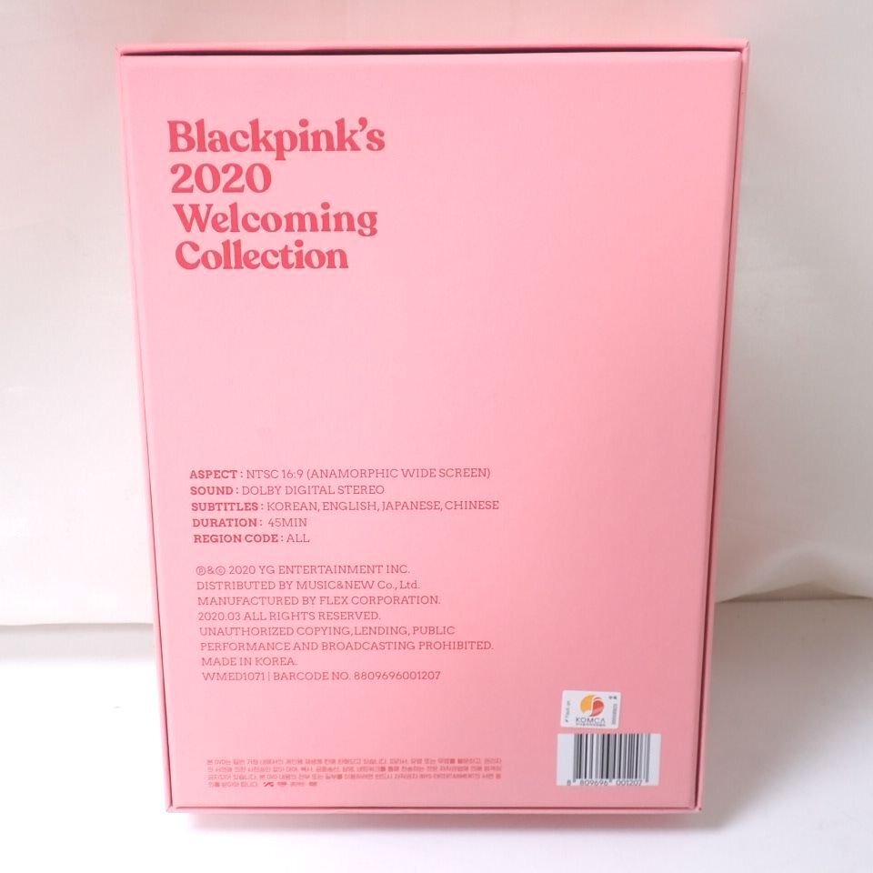 ★BLACKPINK's 2020 WELCOMING COLLECTION 輸入盤DVD/ブラックピンク/K-POP/付属品あり&1962900112_画像6