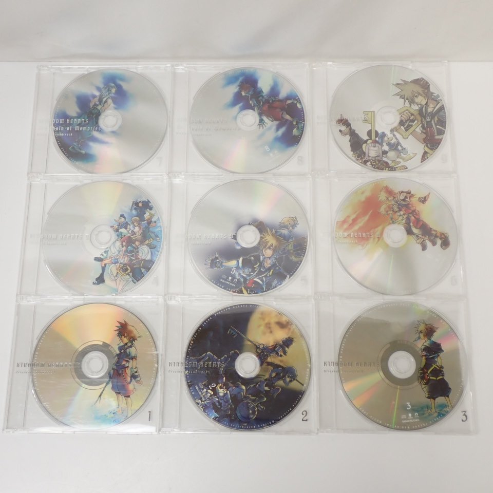 ★KINGDOM HEARTS/キングダムハーツ Original Soundtrack COMPLETE CD9枚組/サウンドトラック/サントラ&0194800012の画像3