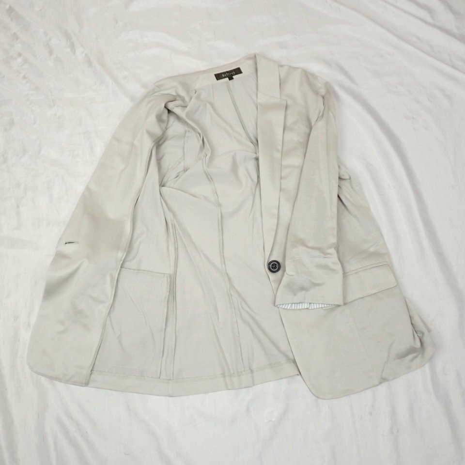 *Reflect/ Reflect 7 минут рукав tailored jacket 11/ женский M соответствует / светло-серый / стрейч /1B&1940700003
