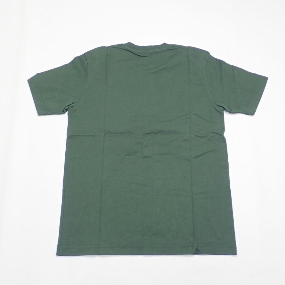 ★未使用 Paul Smith/ポールスミス 半袖Tシャツ メンズM/ダークグリーン/コットン100%/クルーネック/日本製&1882900068_画像2