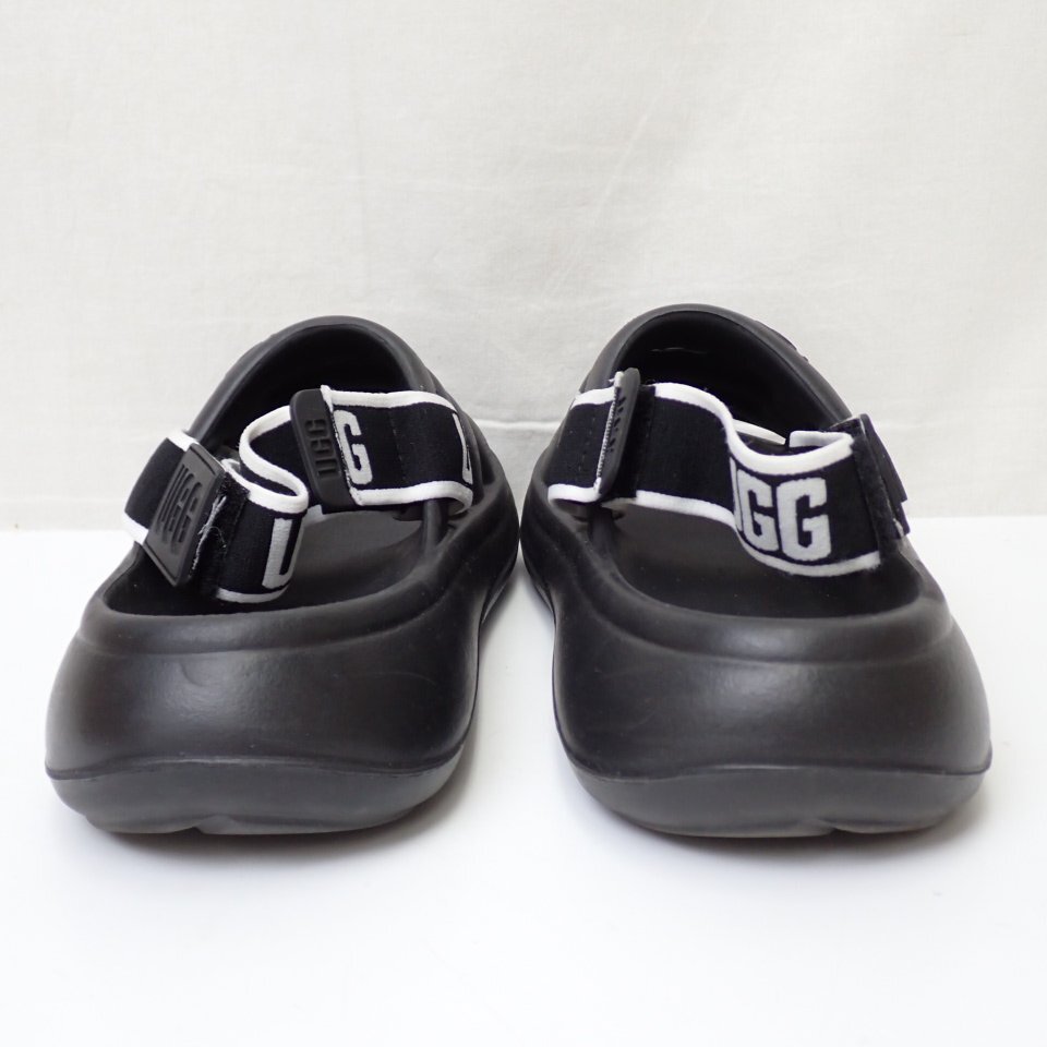 ★UGG/アグ SPORT YEAH/スポートイヤー サンダル 7/24cm/ブラック/1126811/バックストラップ/ゴム/ハンガー・外箱付き&1970600003_画像3