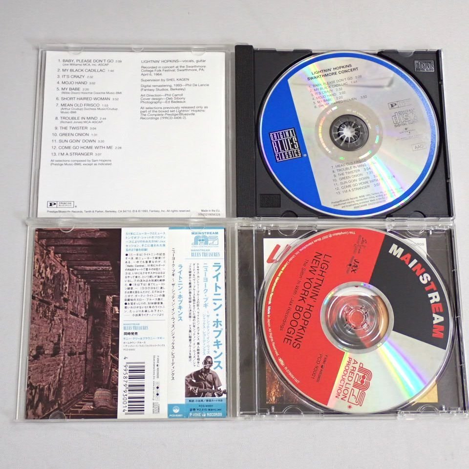□ライトニン・ホプキンス CD 10枚セット/Goin Away/Live at Newport/BEST BLUES MASTERS VOL.1/Lightnin Boogie 他/まとめ&0761000028_画像3
