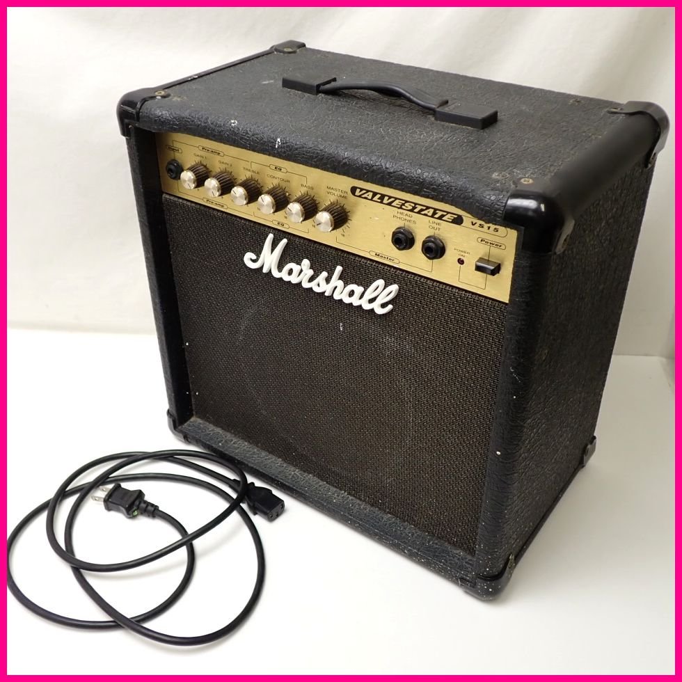 ★Marshall/マーシャル VALVESTATE VS15 ギター コンボアンプ/15W/動作品/電源ケーブル付き&1146400011_画像1