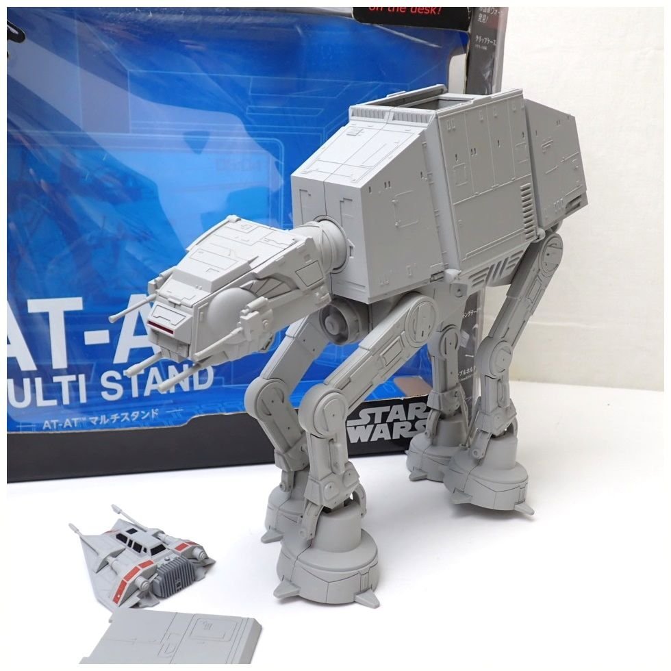 ★STAR WARS/スターウォーズ AT-AT マルチスタンド/クリップケース/印ケース/ペンスタンド 等/卓上文房具収納/外箱付き&1248701522の画像1