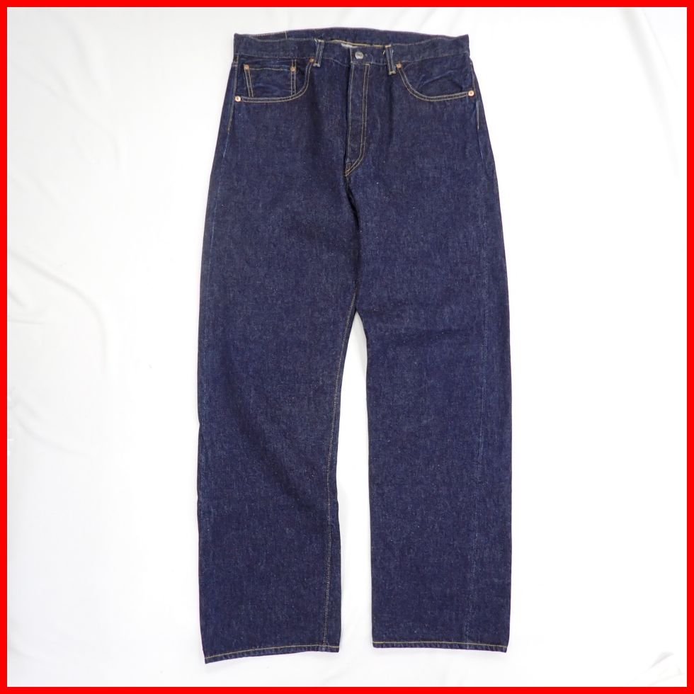 □未使 LEVI'S/リーバイス 501XX 1955年復刻モデル コーンミルズ デニムパンツ/ジーンズ W36 L34/メンズL相当/ホワイトオーク製&1963300001