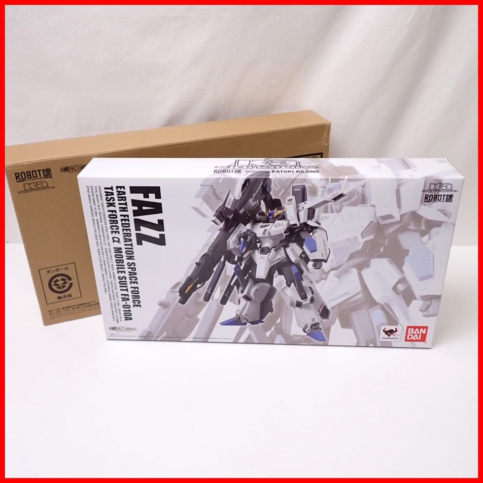 ★未開封 BANDAI/バンダイ ガンダム・センチネル ROBOT魂 Ka signature FA-010A FAZZ 可動フィギュア/輸送箱付き&0636700233_画像1