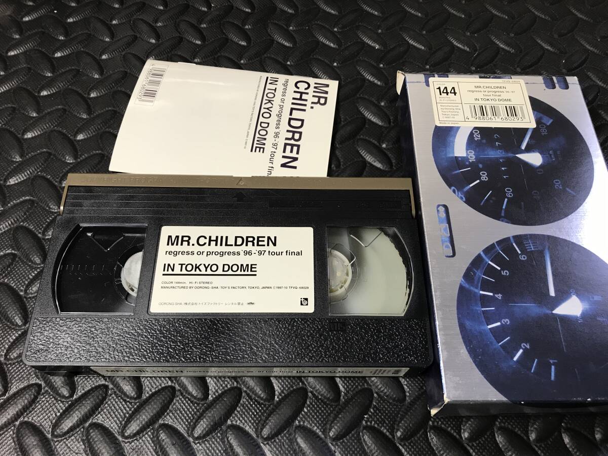  videotape VHS the first period mistake Chill Mr.children 3 pcs set 