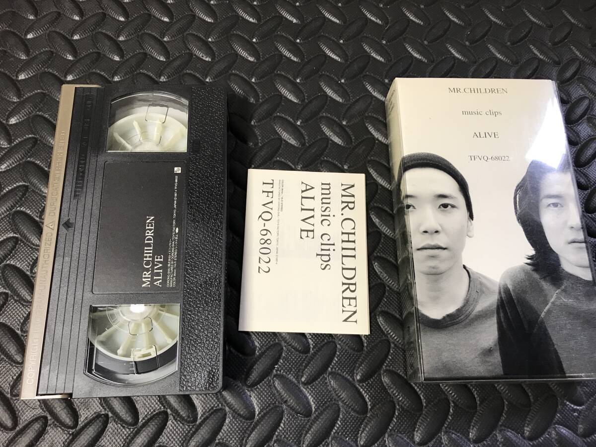  videotape VHS the first period mistake Chill Mr.children 3 pcs set 