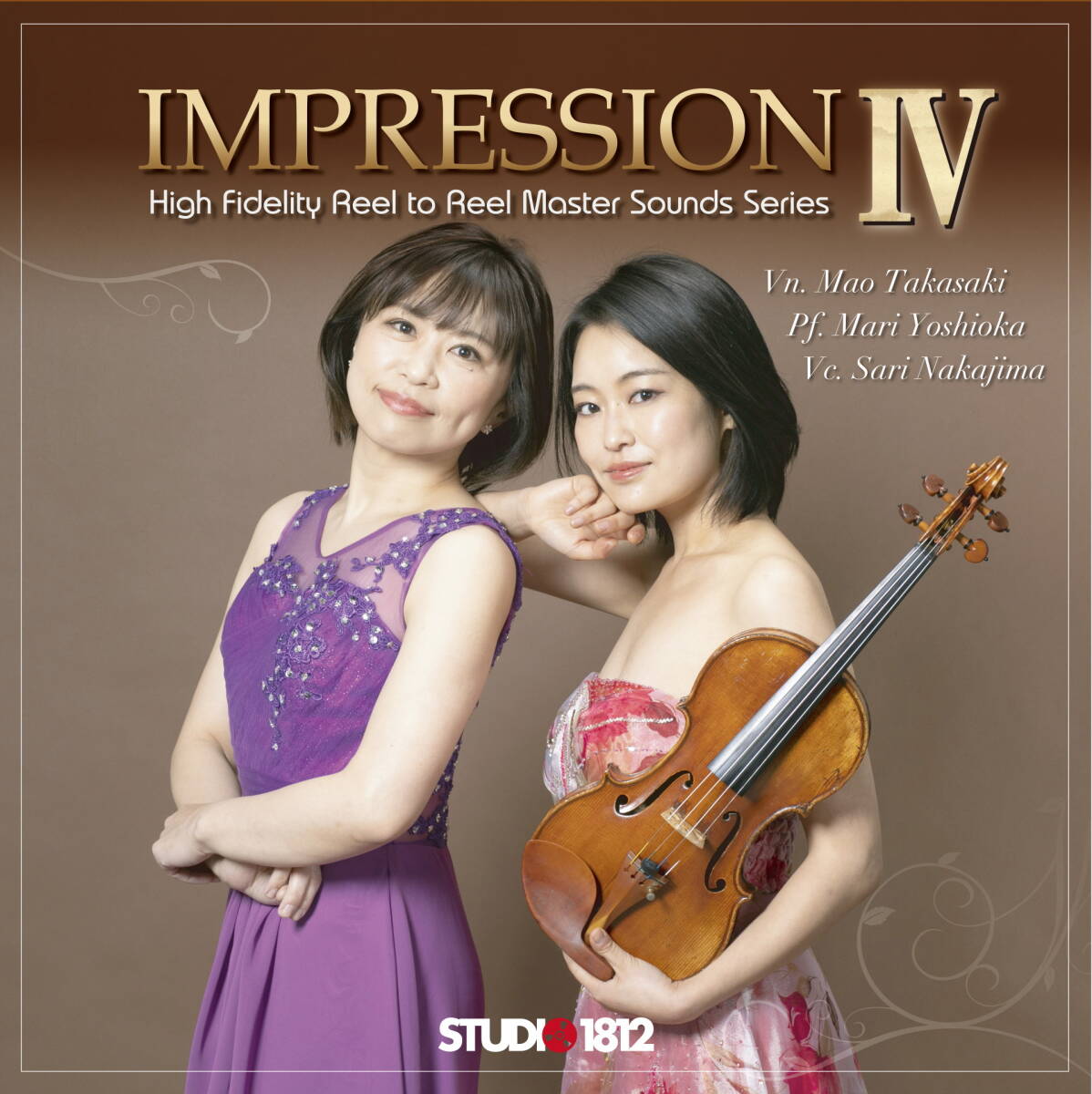 新譜 IMPRESSION Ⅳ 4Tr2ch19Cm バイオリン ソロ トリオ ミュージックテープ　45min
