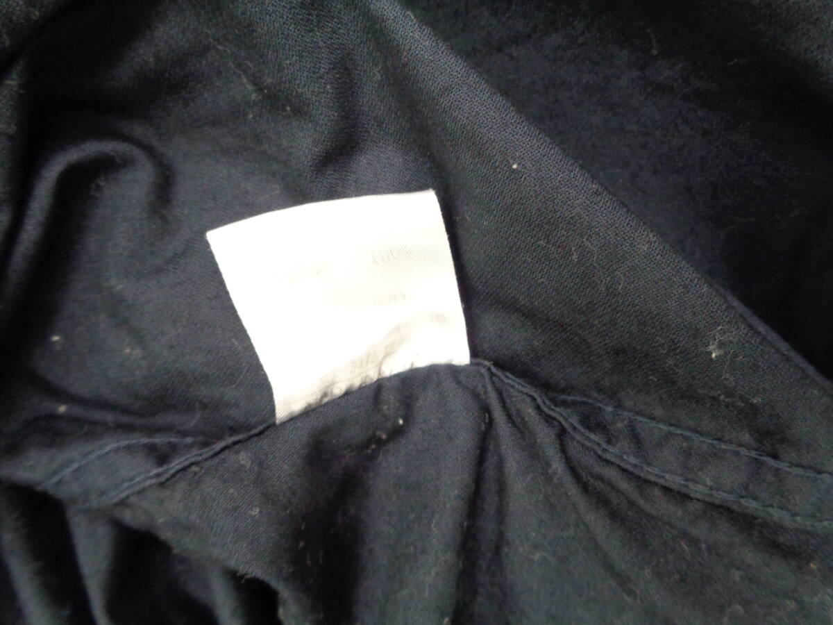 希少モデル！ 幻のGODWIND カミカゼ オリジナルデザインコットンポプリン生地のシガーポケット1ST モデルシャツ Size : XL NAVY _画像5
