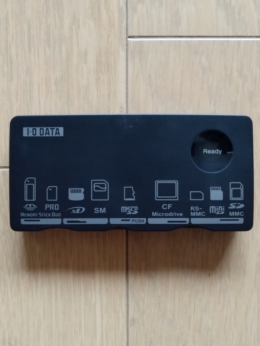 I-O DATA　アイ・オー・データ機器　メモリーカードリーダー・ライター　優Ⅱ　USB2‐W33RW/B