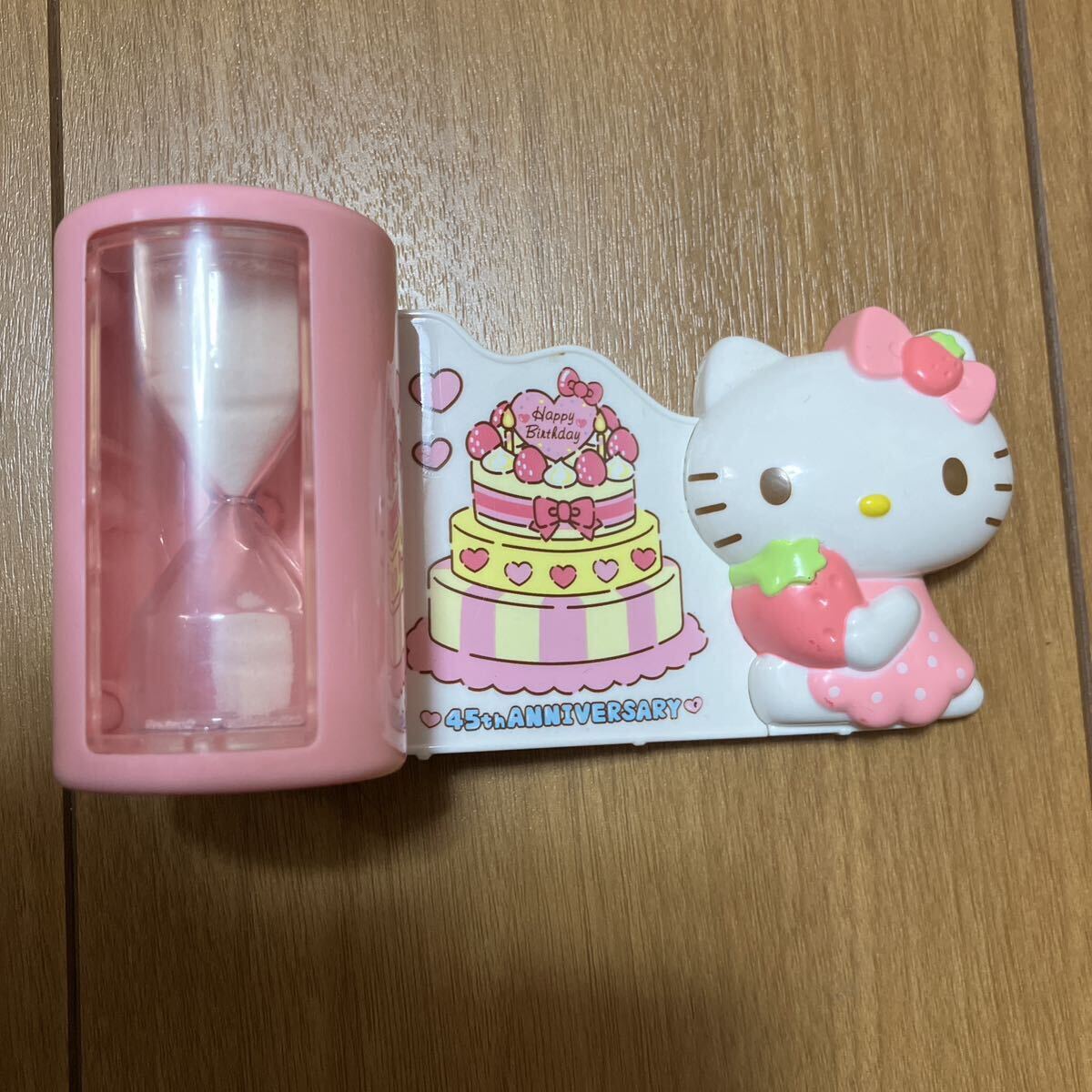 ハローキティ サンリオ グッズ HELLO KITTY 砂時計　マクドナルド_画像1