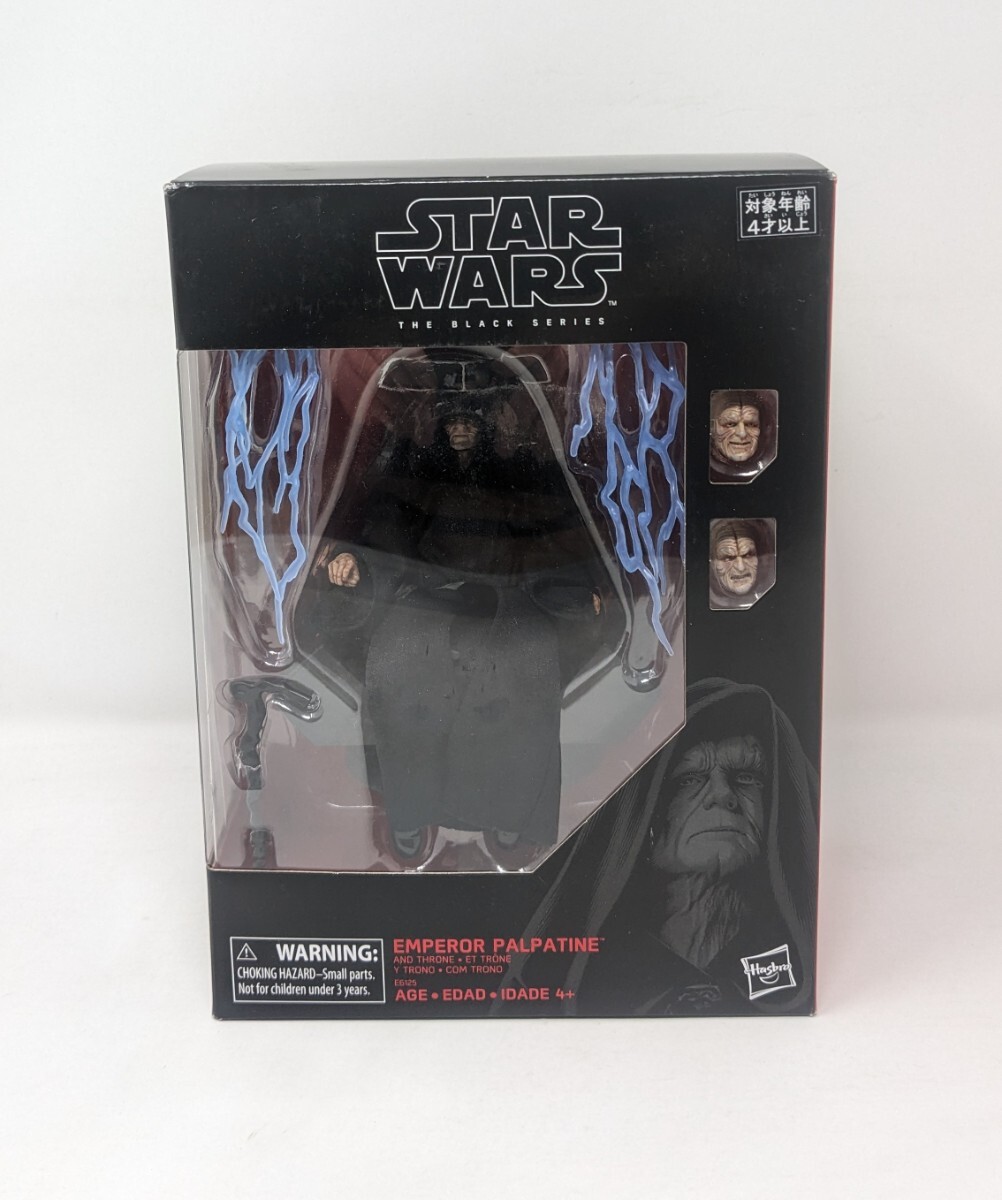 【未開封】1円〜 タカラトミー ブラックシリーズ スターウォーズ パルパティーン皇帝 6インチ フィギュア TAKARA TOMY STAR WARS PALPATINE_画像1