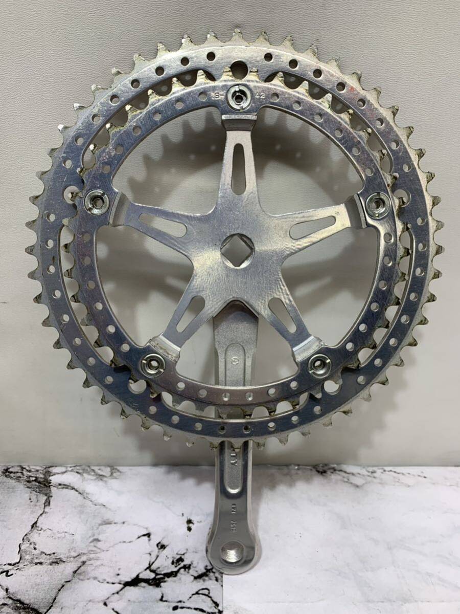 SHIMANO/シマノ/DURA-ACE/S-52/クランクセット/パーツ/部品/自転車/サイクリング/箱入りの画像3