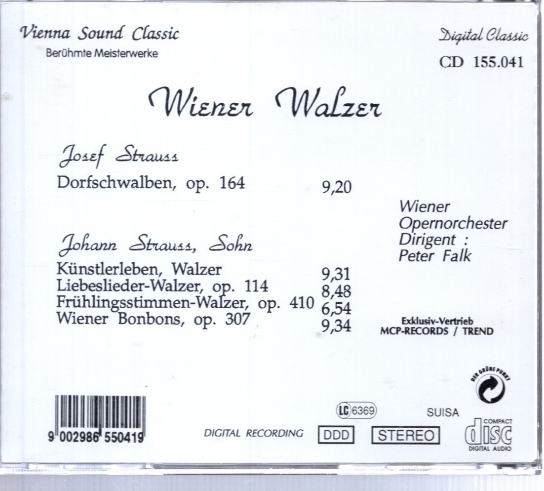 3CD　VIENNA SOUND CLASSIC　STRAUSS ／（詳細は画像をご覧ください）_画像6