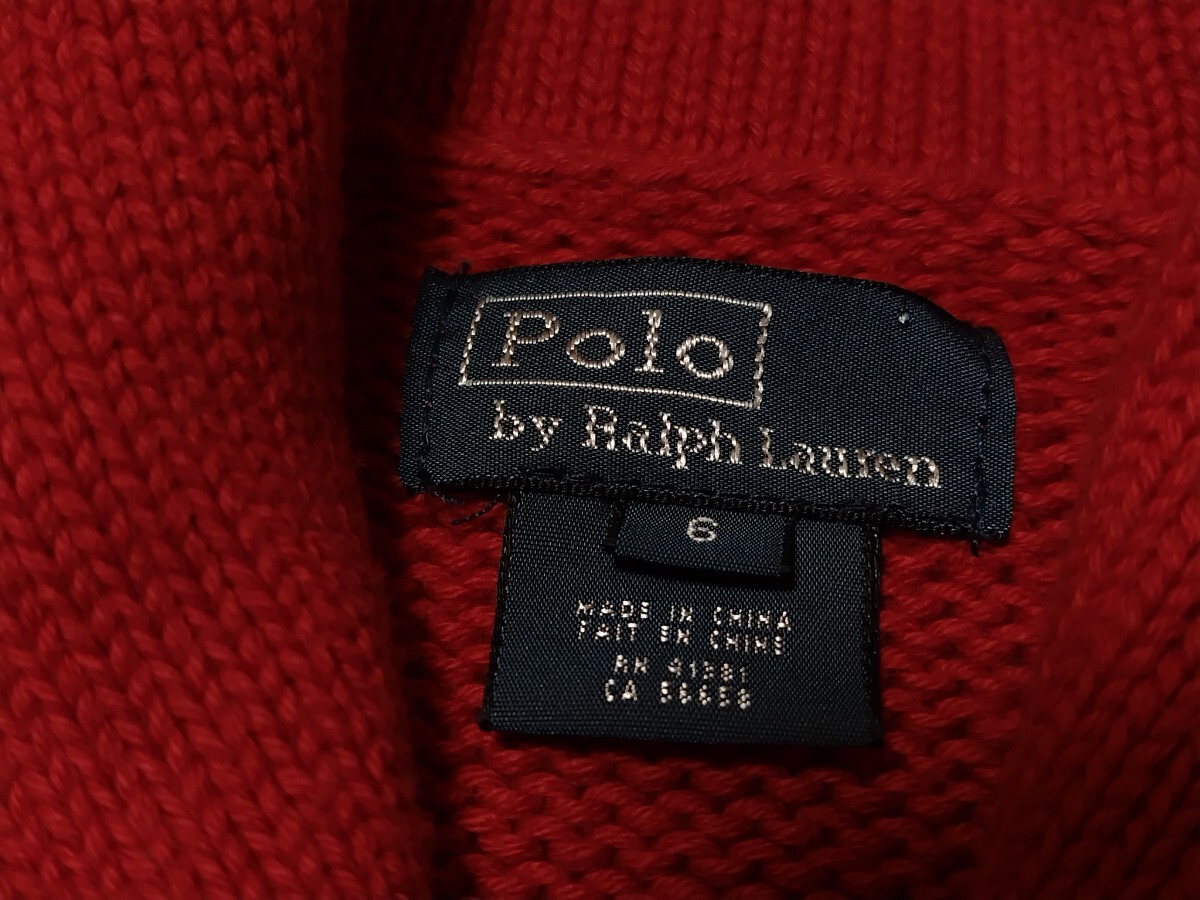 Polo by　Ralph Laurenカーディガン120_画像5