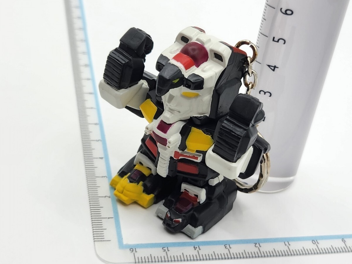 超獣機神ダンクーガ 可動式 フィギュア キーホルダー[24c28検]Dancougaスーパーロボット大戦Figureスパロボ コレクション ブラックウイング_画像2