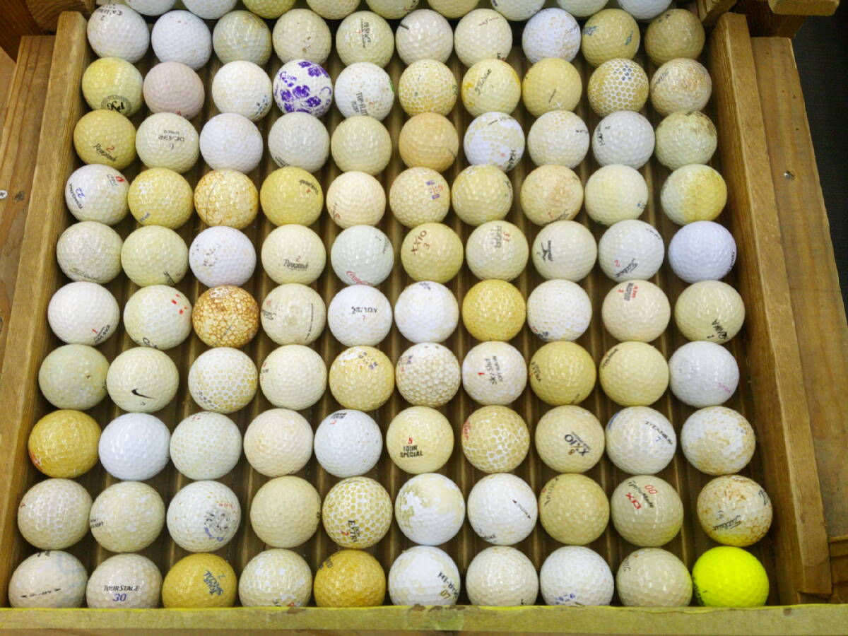  [R913] 激安 ロストボール 500球 ブランド 混合 ゴルフボール コースボール 訳あり 練習用 練習球 打ちっぱなし_画像6
