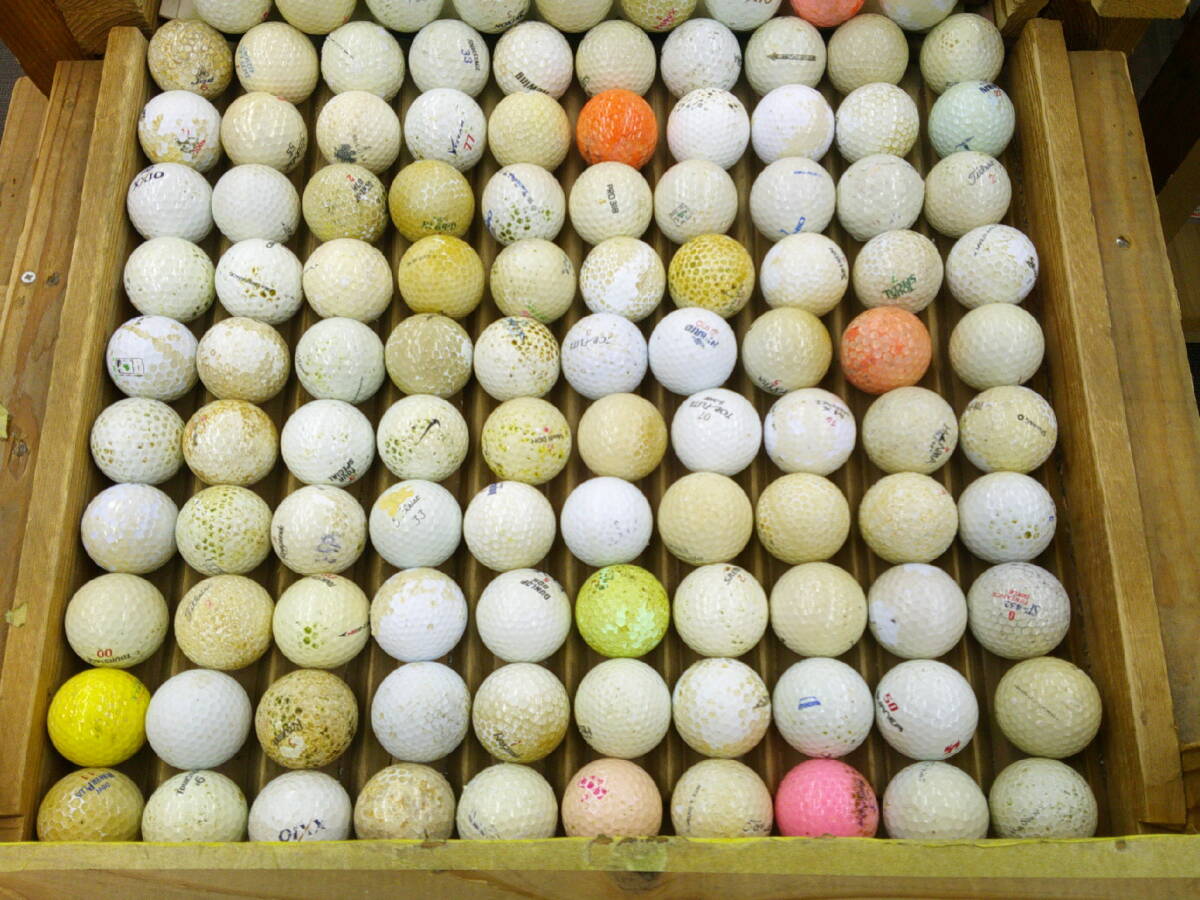  [R924] 激安 ロストボール 500球 ブランド 混合 ゴルフボール コースボール 訳あり 練習用 練習球 打ちっぱなしの画像5