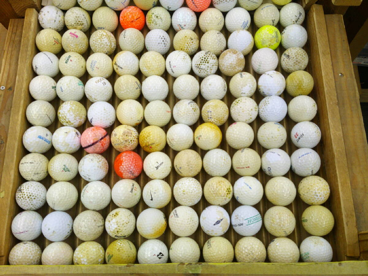 [R927] 激安 ロストボール 500球 ブランド 混合 ゴルフボール コースボール 訳あり 練習用 練習球 打ちっぱなしの画像6