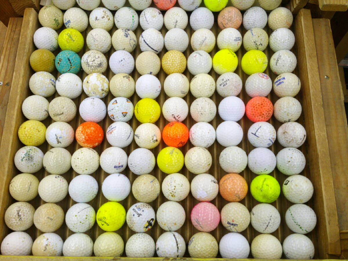  [R927] 激安 ロストボール 500球 ブランド 混合 ゴルフボール コースボール 訳あり 練習用 練習球 打ちっぱなしの画像3