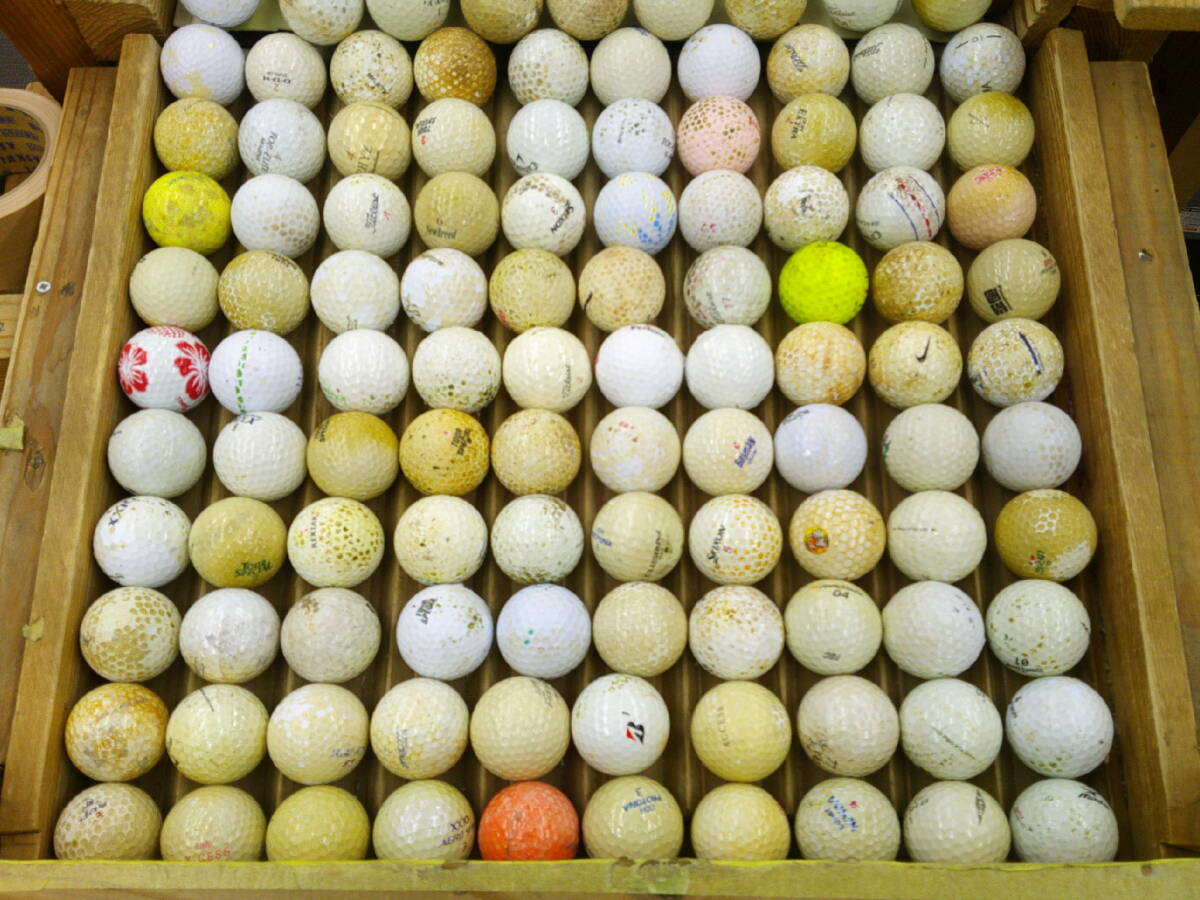  [R928] 激安 ロストボール 500球 ブランド 混合 ゴルフボール コースボール 訳あり 練習用 練習球 打ちっぱなしの画像4