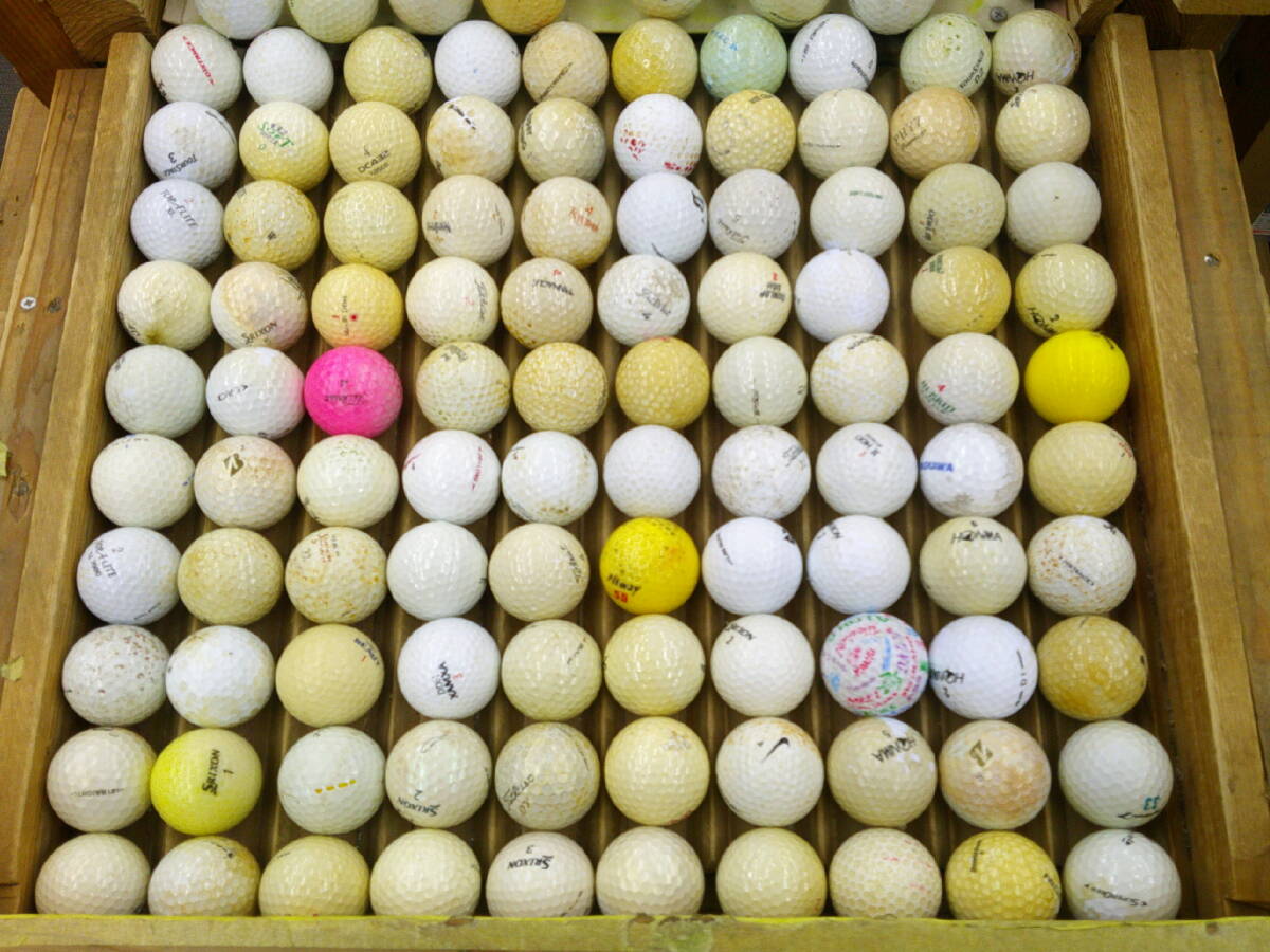  [R929] 激安 ロストボール 500球 ブランド 混合 ゴルフボール コースボール 訳あり 練習用 練習球 打ちっぱなしの画像4