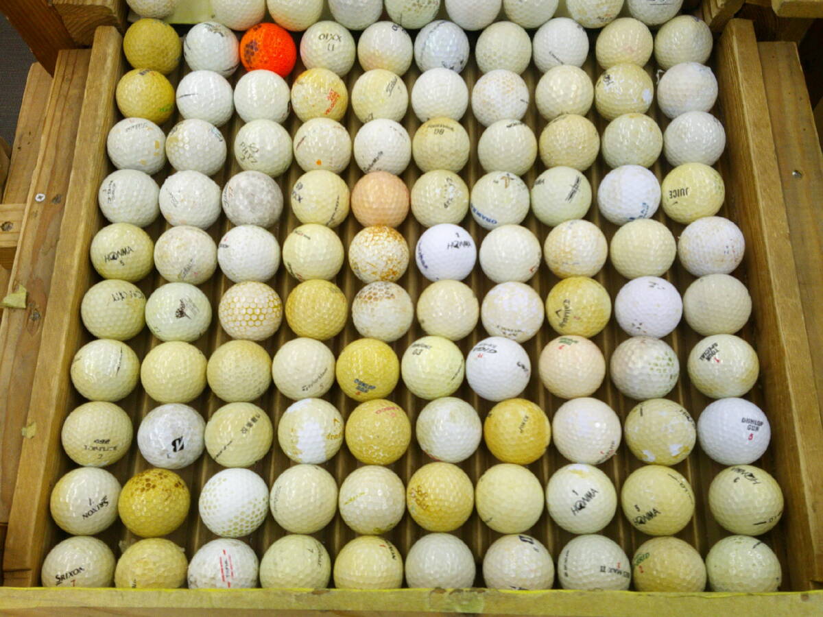  [R929] 激安 ロストボール 500球 ブランド 混合 ゴルフボール コースボール 訳あり 練習用 練習球 打ちっぱなしの画像6