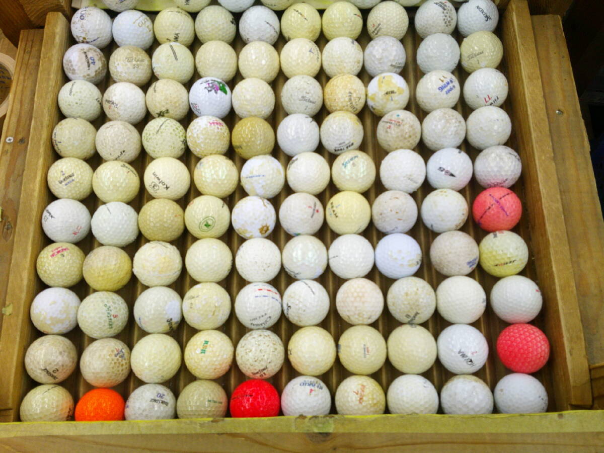  [R932] 激安 ロストボール 500球 ブランド 混合 ゴルフボール コースボール 訳あり 練習用 練習球 打ちっぱなしの画像3