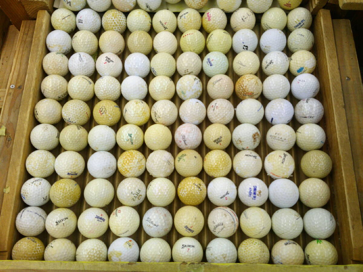  [R935] 激安 ロストボール 500球 ブランド 混合 ゴルフボール コースボール 訳あり 練習用 練習球 打ちっぱなしの画像2