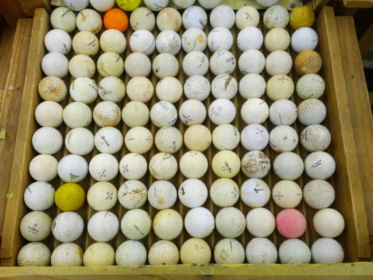  [R937] 激安 ロストボール 500球 ブランド 混合 ゴルフボール コースボール 訳あり 練習用 練習球 打ちっぱなしの画像2
