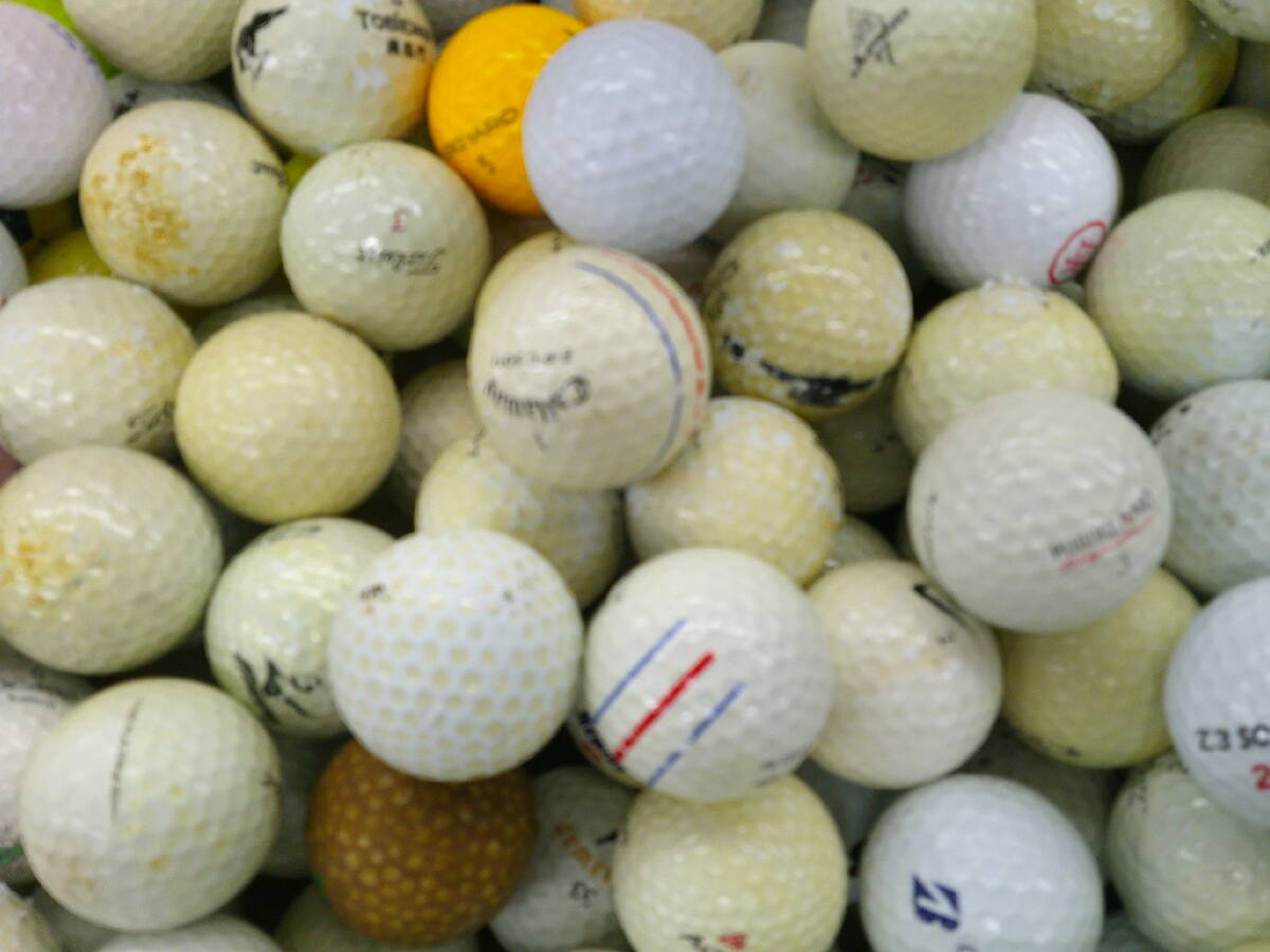  [R911] 激安 ロストボール 500球 ブランド 混合 ゴルフボール コースボール 訳あり 練習用 練習球 打ちっぱなしの画像1