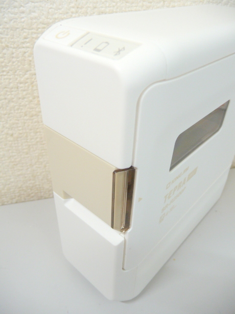 ☆展示品 未使用 キングジム モノクロ ラベルプリンター テプラ TEPRA PRO SR-R2500P Buetooth ホワイト (A032205) の画像3
