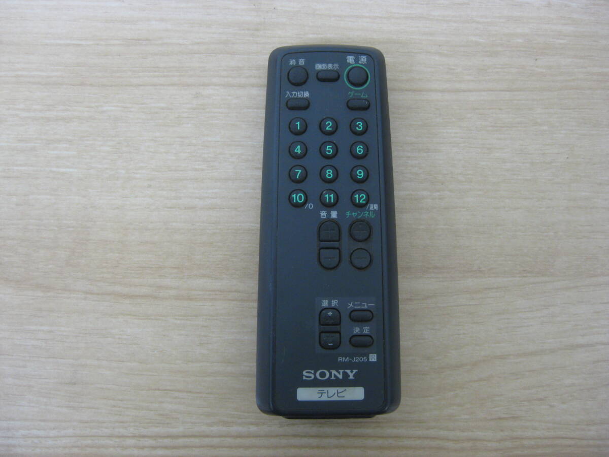RM0051 SONY ソニー テレビ用 リモコン RM-J205_画像1