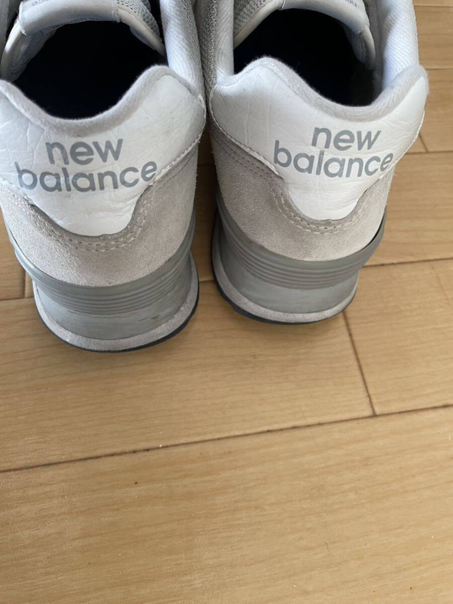 ニューバランス NEW BALANCE 574 スニーカー シューズ US8 25cm 中古_画像4